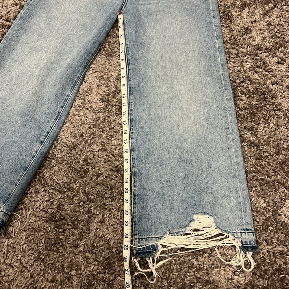 DL1961 | Hepburn High Rise Wide Leg Jeans in Slate size 28 NWT - Picture 16 of 16